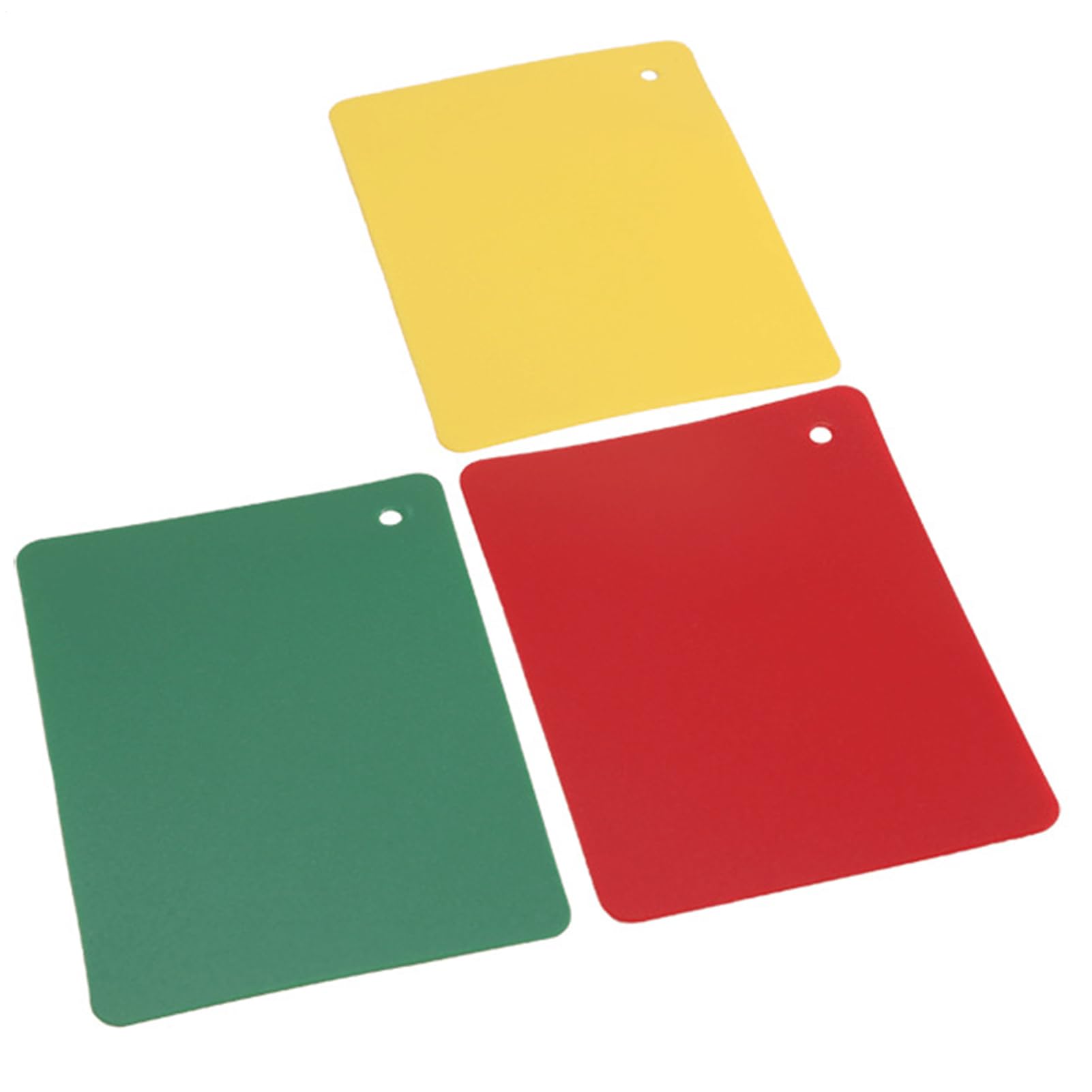 Générique Cartons d'Avertissement pour Arbitre,Accessoires d'Arbitrage de Matchs Sportifs,Cartons Jaune Rouge Vert | pour Matchs, Compétitions, Entraînements, Terrains de Sport, de Jeux et