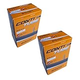 Continental MTB 27.5 650B Mountain Bike-Fahrradschlauch mit Autoventil, 2 Stück