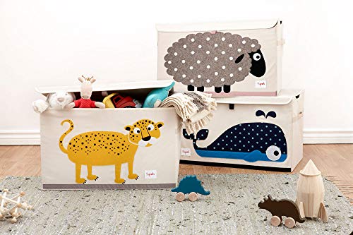 3 Sprouts Kids Toy Chest - Storage Trunk For Boys And Girls Room - Sheep #TOP3
