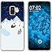 Produktbild PhoneNatic Case kompatibel mit Samsung Galaxy A8 (2018) EU Version Silikon-Hülle X Mas Weihnachten Winterwonderland M6