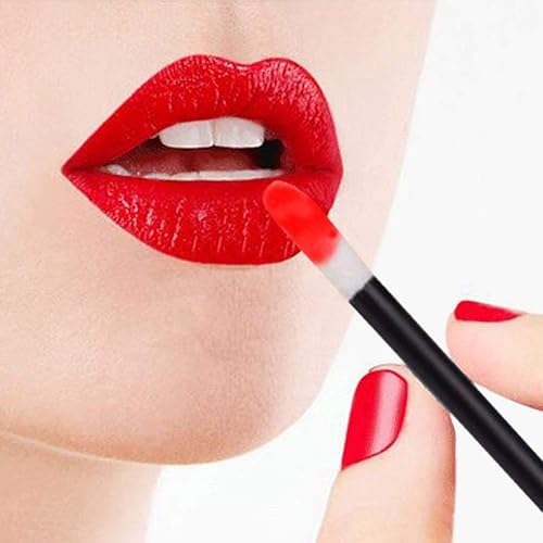 Miniatura 21 de G2PLUS 100 cepillos de labios de cristal con purpurina, cepillos de labios desechables, aplicadores de brillo de labios, aplicador de varillas