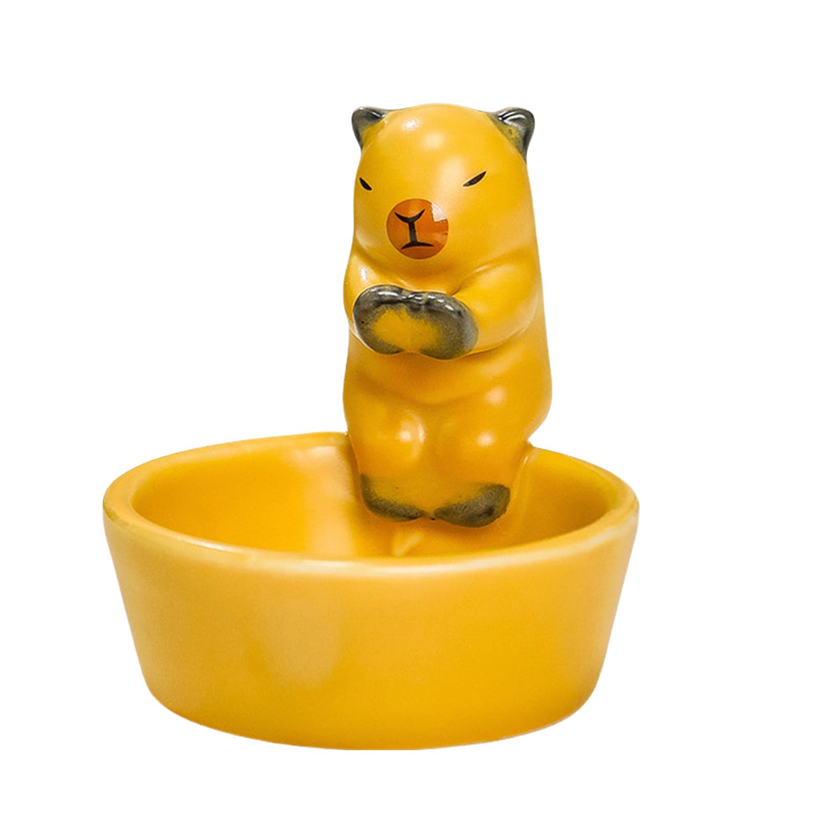 Tsophreniq Cartoon Animal Tealight Stand Ceramics Decorative Holder Decorative Candlestick for Home Living Room Table Decors Table Centerpieces Decoration