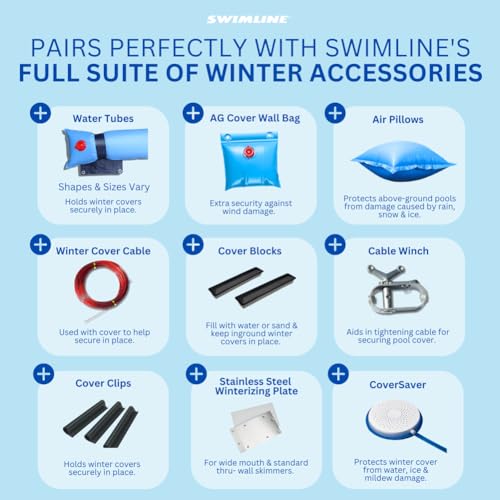 Cobertor de piscina Hydrotools Swimline 15 FT redondo miniatura 7