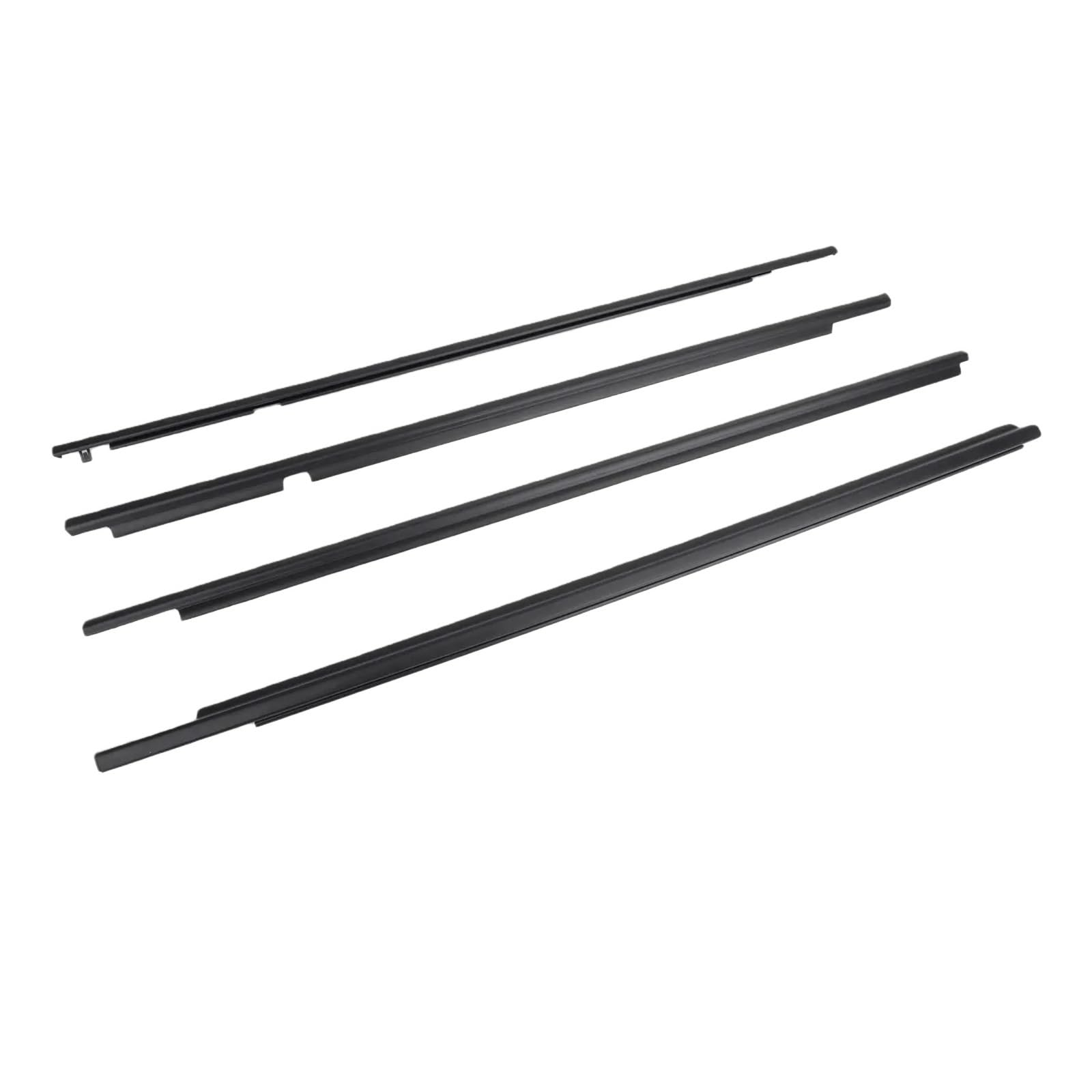 Toudayuhp One Color 4Pcs 75722-60080 Weatherstrip Window Belt Moulding Compatible With Gx470 2003 2009