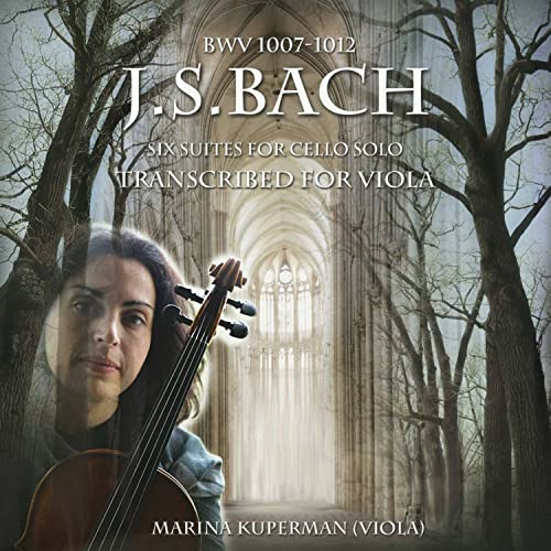 Amazon.com: J.S. Bach Six Suites for Cello Solo Transcribed for Viola ...