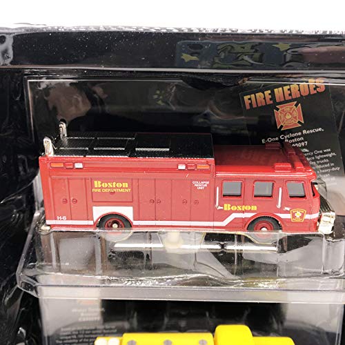 Véhicule miniature de collection, camion de pompier 1:43 Seagrave Pumper USA 2003 (POM102