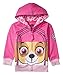 Nickelodeon Toddler Paw Patrol Character Big Face Costume Zip-up Hoodies (3T, Sky)