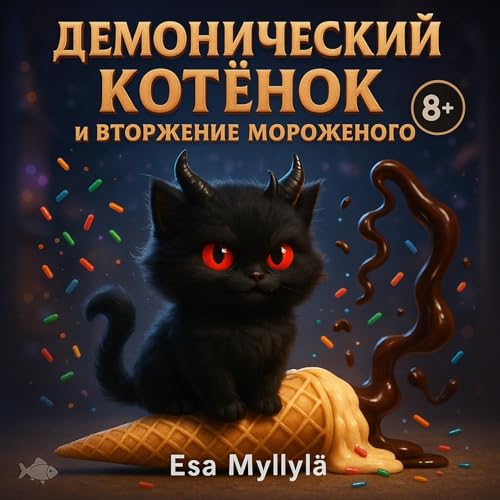 Page de couverture de Демонический Котёнок и Вторжение Мороженого 8+
