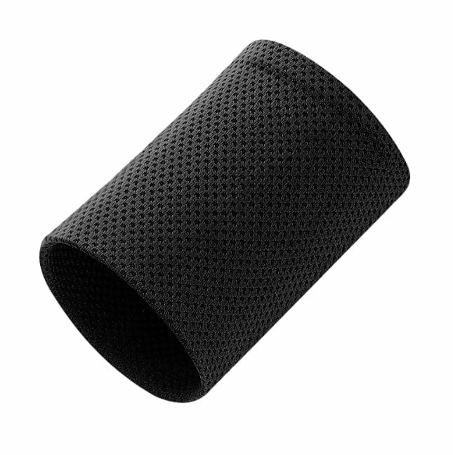 4枚セット！リストバンド 薄手 接触冷感 汗拭き 汗吸収 夏用 速乾 通気性 ロング ショート 野球 吸水 薄手 おしゃれ バスケ スポーツ ランニング 男女兼用-ブラック（4枚セット）