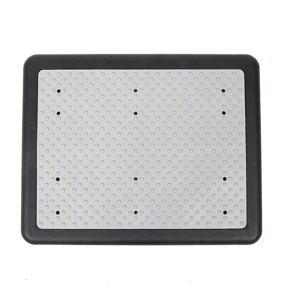 Medio Escalón Antideslizante para Personas Mayores y Discapacitadas con Superficie Antideslizante Ayuda para la Movilidad Diseño Compacto y Duradero 19,3 X 15 X 3, Pulgadas