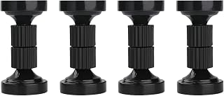 Bed Frame Anti-Shake Tool - Set of 4 Adjustable Bed Squeaking Stabilizer, Bedside Threaded Headboard Stoppers, | Bedside Anti Shake Tool, Fixed Support Rods, Shock Absorber, Strong Adhesion for Wall