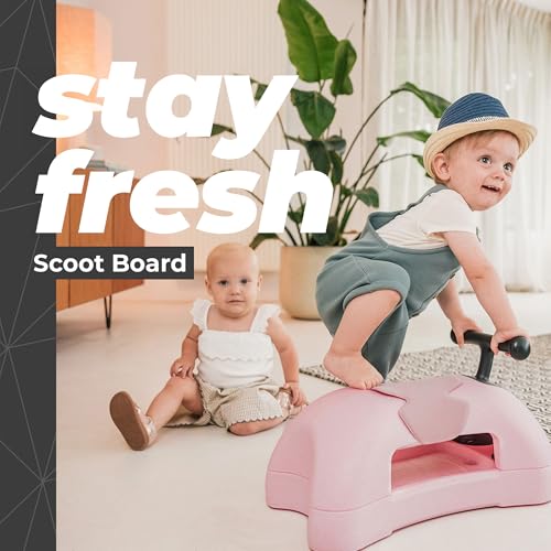 Scoot & Ride My First Rutscher aus recyclebarem EPP-Material/PVC frei/BPA frei, Farbe: Rose, 96596