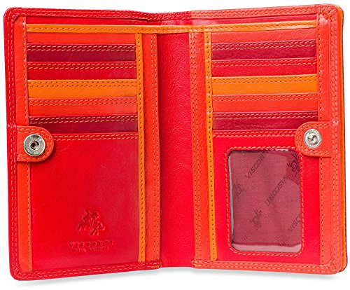 Visconti Penang RB109 Ladies Multi Colored Leather Wallet Purse 4