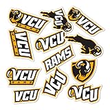 Desert Cactus Virginia Commonwealth University VCU Rams Sticker Vinyl Decals Laptop Water Bottle Car Scrapbook Sheet T2 (Type 2)