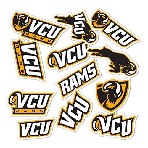 Sticker VCU Rams NCAA vinyle adhésif type 2 pour gourde et auto - 2