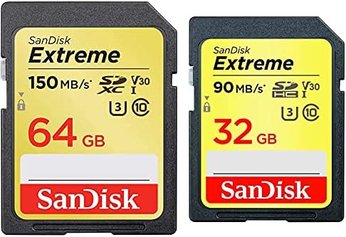 SanDisk Extreme 256 GB SDXC Memory Card, Up to 150 MB/s, Class 10, U3, V30