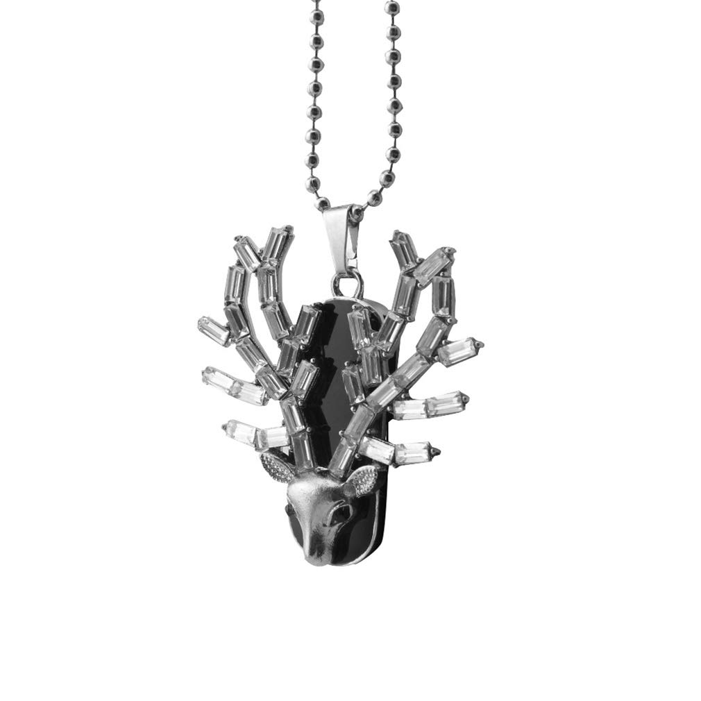 Novelty Silver Antlers Shape 64GB USB 2.0 Flash Drive Diamond Crystal Memory Stick Pen Drive Flash Disk Thumb Drive