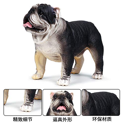 Figurines d'animaux en plastique modeles reduits chiens de compagnie - 3