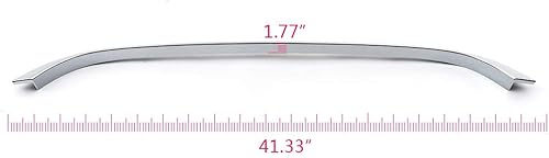 Miniatura 2 de GRAND ORANGE Moldura de campana de rejilla cromada compatible con Mini Cooper R55 R56 R58 R59 2009-2015 Molde de molduras de campana de rejilla