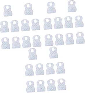 Toyvian 20 Peças Avental À Prova D'Água Babador À Prova D'Água Babadores Infantis Babadores Infantis Aventais Descartáveis Avental De Bebê Babadores Descartáveis Babadores Portáteis