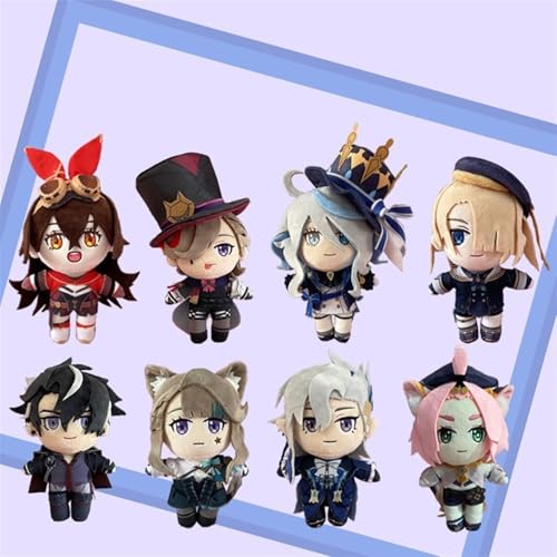 KUKUShining Genshin Kuscheltier, 20cm Weiche Anime Figur Impact Ausgestopftes Plüschtier Süße Cartoon Spielzeugpuppe for Gamer Fans Geschenke(Dori)