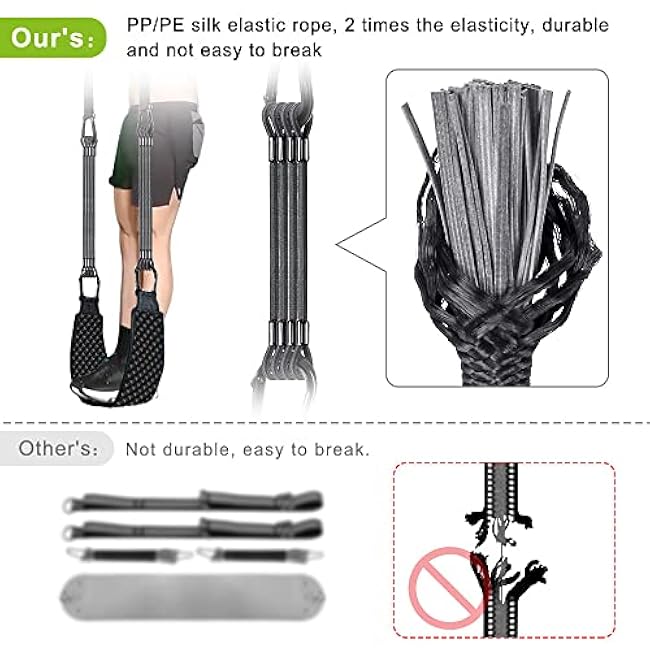 Dolibest Pull-Up Assistance Bands,Heavy Duty Multi-Function Resistance Bands for Chin-up, Dipping Belt for Weight Lifting, Stretch Resistance Bands, Suitable for Men and Women (600LB)