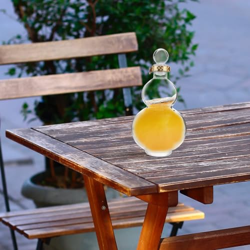 Bouteille en verre pour fabrication de vin gourde sans aspérité