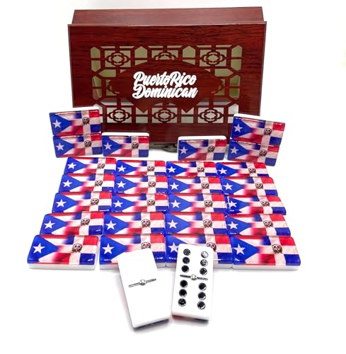 Set de Dominó Puerto Rico & República Dominicana Deluxe miniatura 4