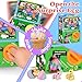 TBOLINE Vending Machine for Kids, Gachapon Capsule Vending Machine with 3d Printed Animals Inside, Surprise 3d Dragon Eggs Gumball Prize Game Fidget Toy, Birthday Gifts Toys for Boys Girls 6-8 8-12