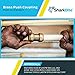 SharkBite 1/2 Inch Coupling, Push to Connect Brass Plumbing Fitting, PEX Pipe, Copper, CPVC, PE-RT, HDPE, U008LFA