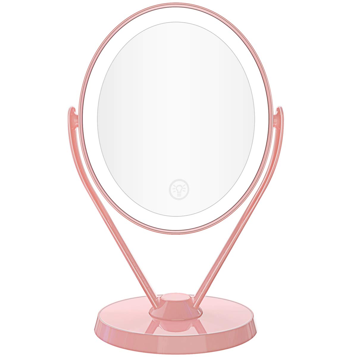 Buy Aesfee DoubleSided 1x/7x Magnification LED Makeup Mirror with