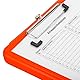 Läufer 55802 Klemmbrett Safety, mit Aufbewahrungsfach, Signalfarbe Orange