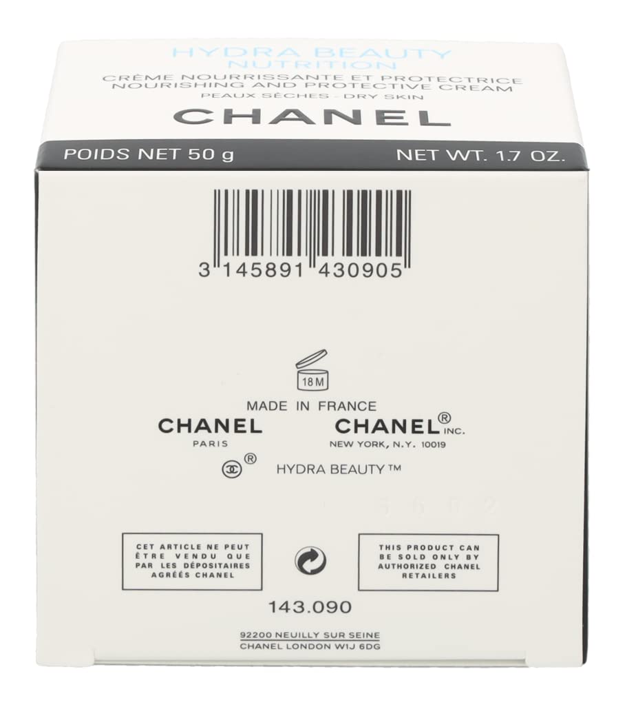 CHANEL Hydra Beauty Nutrition Cream For Dry Skin, 50 ml : Amazon