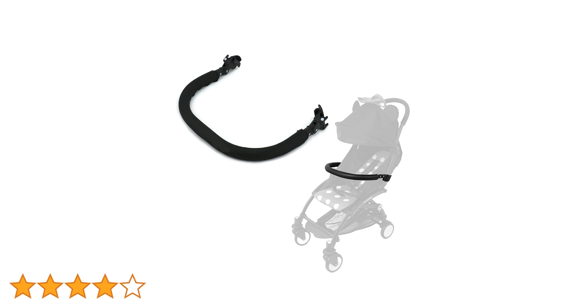 Amazon.co.jp: COMEMUGIYA ベビーカー用バンパーバー 前ガード