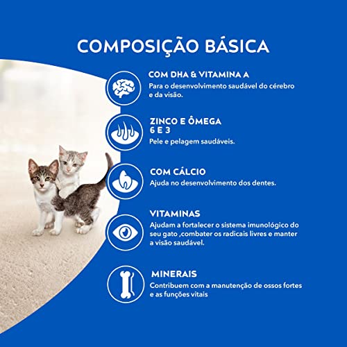 Purina Ração Gatos Filhotes CAT CHOW Frango e Leite 7,5kgs