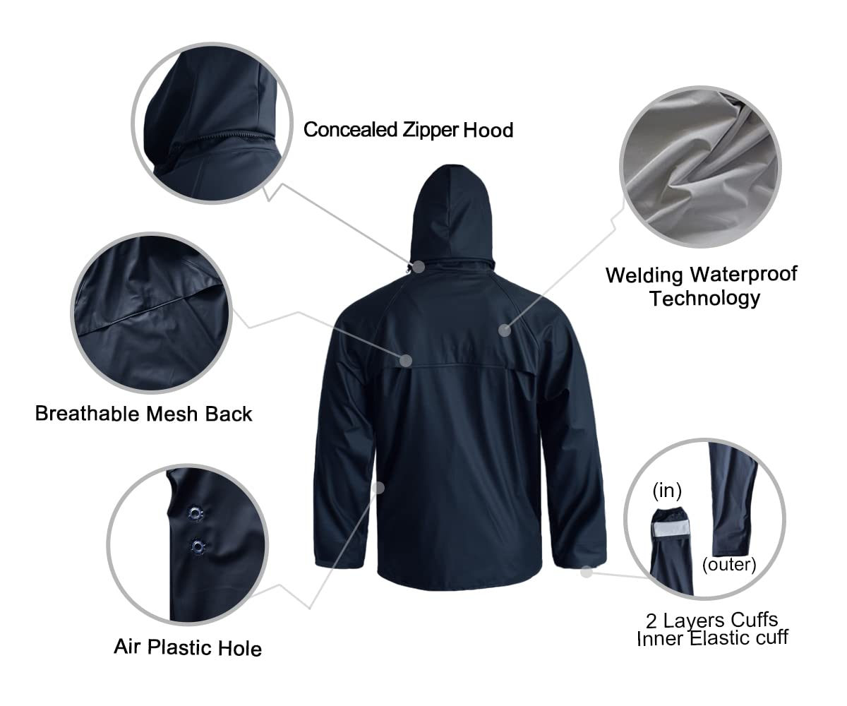 Heavy Duty Workwear Waterproof Jacket 