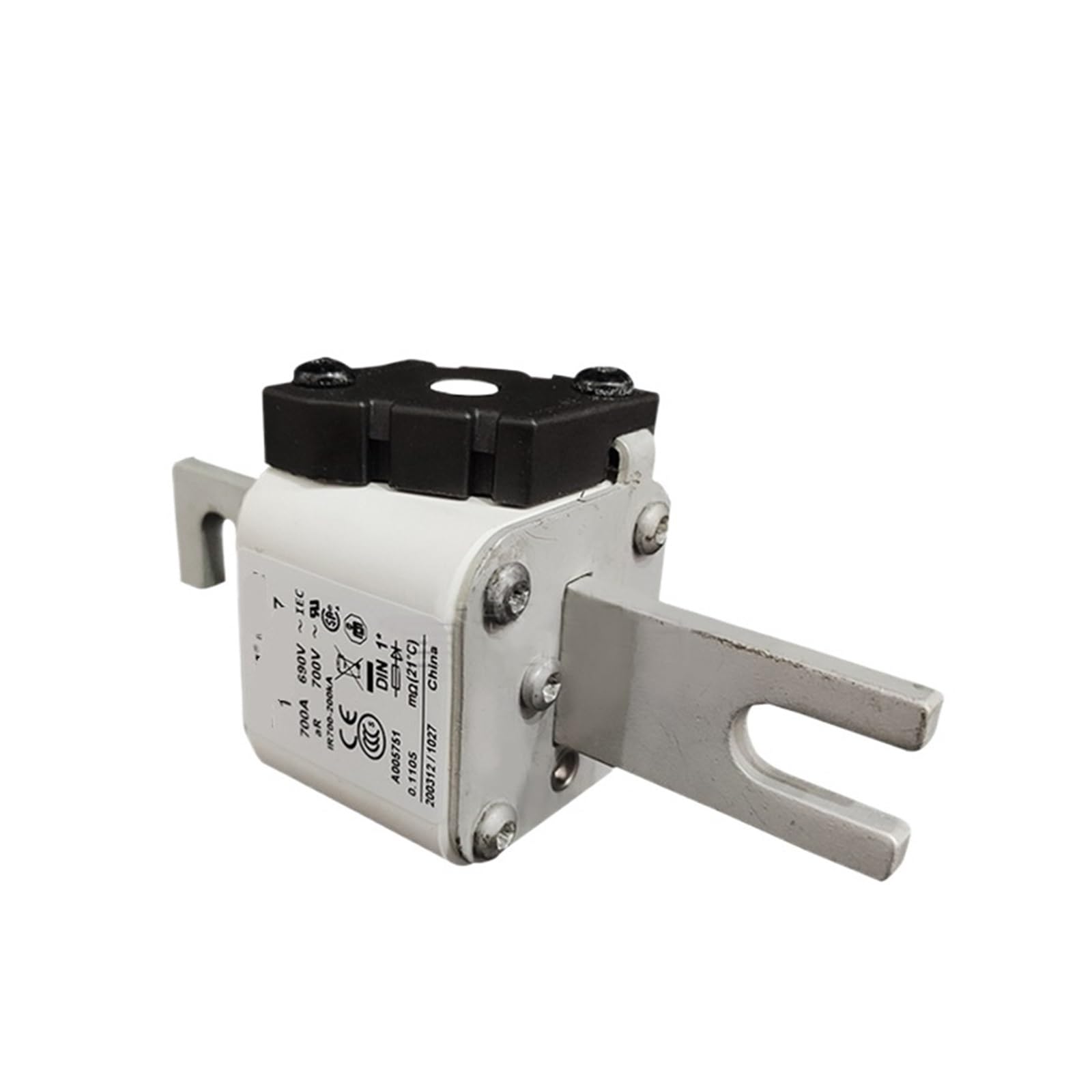 Fusible 170M4267 basse tension rapide taille 1 type K pour protection de puissance