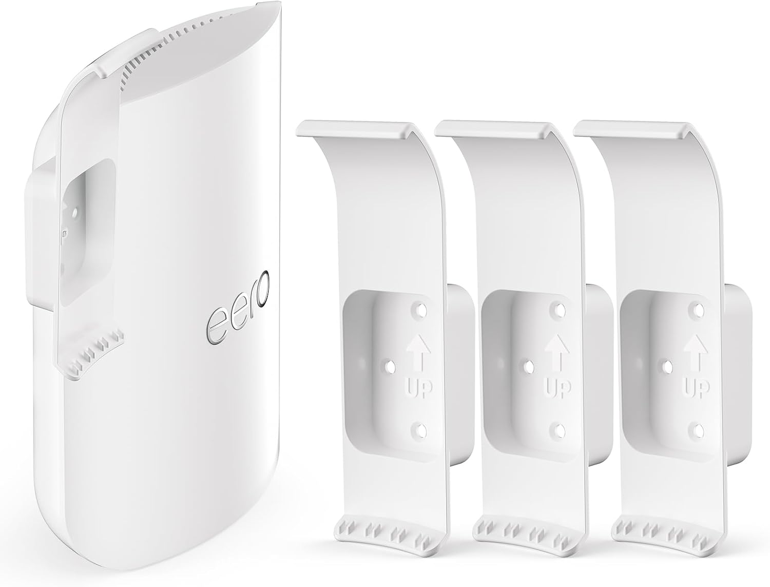 eero Max 7 Wall Mount Bracket, Router Holder for eero Max 7 Tri-Band Mesh WiFi System, Hidden Cable Management - Save Space(3 Pack)