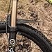 Ass Savers Mudder, Bicycle Mudguard, Fork Mounted Front Mudguard, Lightweight, Regular, Compatible for All Tire Widths w/Wheel Sizes 26