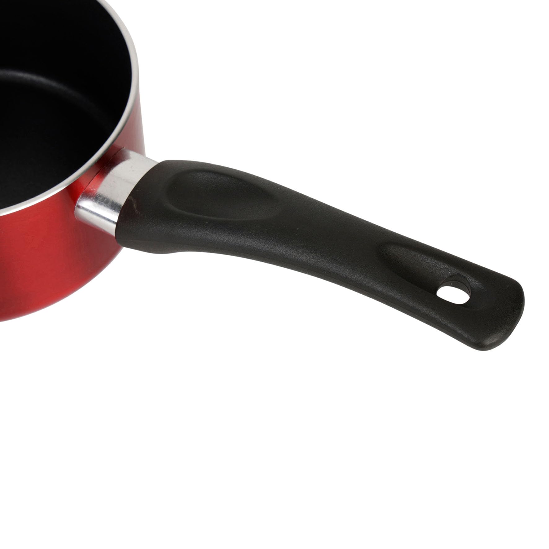 Sitram 712385 - Casseruola in alluminio pressato CHERRY Ø 14 cm, rivestimento antiaderente, colore rosso metallizzato, tutti i piani cottura inclusi induzione