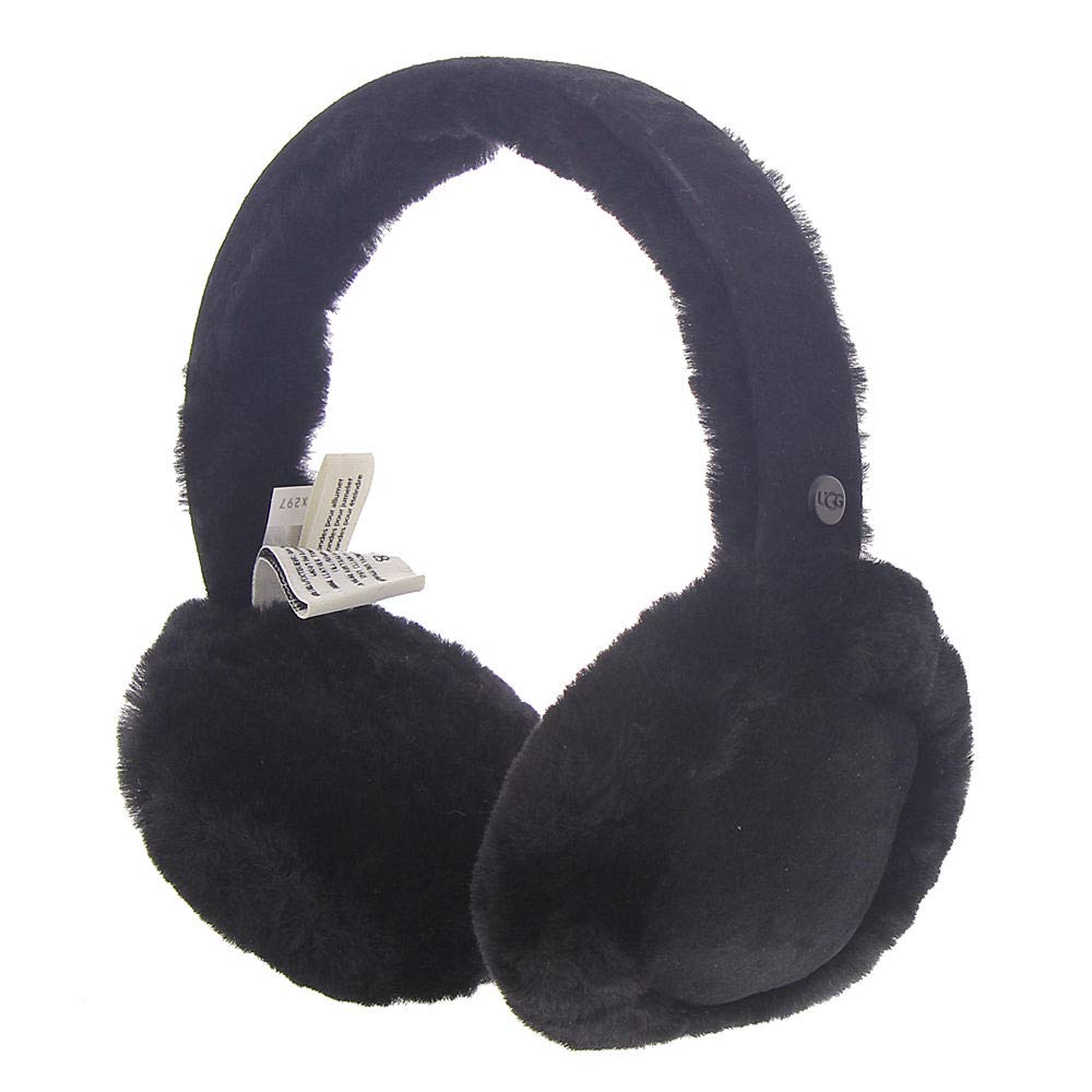UGG Womens Sheepskin Bluetooth Earmuff, Black, One Size : Buy