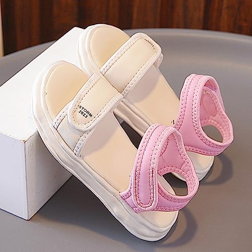 IWIHMIV Boys Athletic Sandals Girls Open-Toe Summer Shoes Outdoor Child Lightweight Comfortable Soft Sole Sport Sandals3