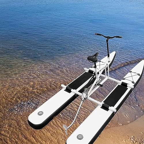 Bicicletta gonfiabile ad acqua per single rider, materiale spazzolato per una maggiore durata, ideale per visite turistiche in mare e surf intrattenimento