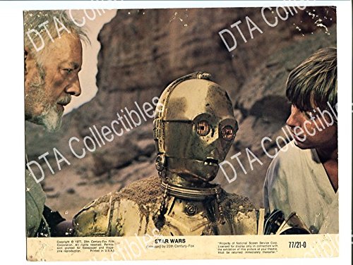 MOVIE PHOTO: STAR WARS-1977-PROMO STILL-MARK HAMILL-ADVENTURE-FAMILY FR/G