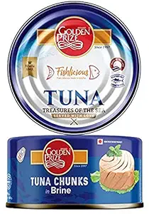 Golden Prize Tuna Chunk in Brine 185Gms
