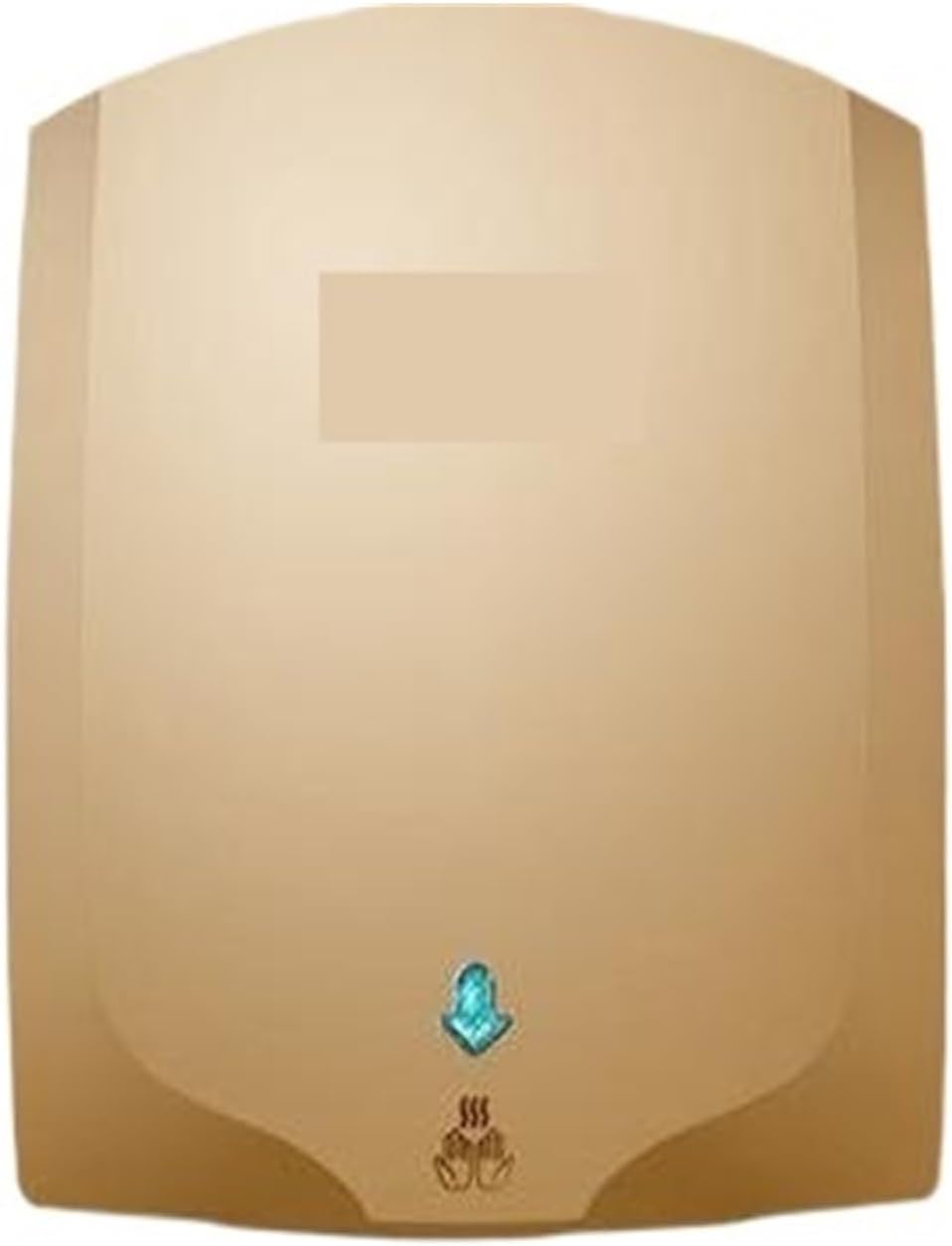 Automatic hand dryer, Fully Automatic Induction Intelligent Hand Dryer, Hot And Cold Air Home Hotel Bathroom Hand Dryers Hand(Gold hot air)