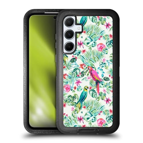Coque Galaxy A55 5G Ninola Perroquets Tropicaux antichoc