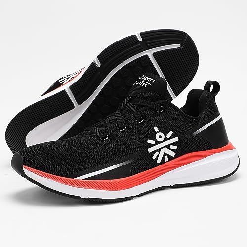 Image of CULT Men's Windblazer Running Shoes, Engineered Upper Mesh, Breathable, German Technology Insole for Cushioning, Compressed EVA Midsole for Higher Rebound, Reinforced Heel