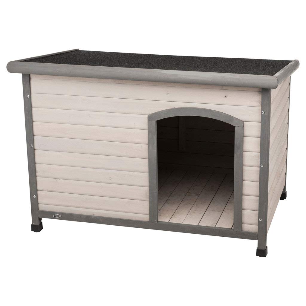 Caseta Natura,techo plano,L:116×82×79cm,gris