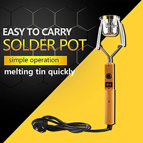 Solder Pot Tin Melting Furnace Portatile Elettrico...